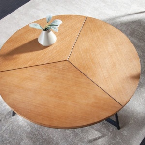 Masuta design industrial vintage Oak Elegance 80cm A-41205 VC - Img 7