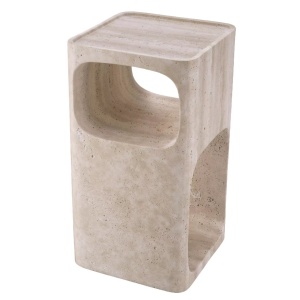Masuta design unicat din travertin Adler - Img 2