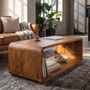 Masuta din lemn de mango CUBUS 100cm
