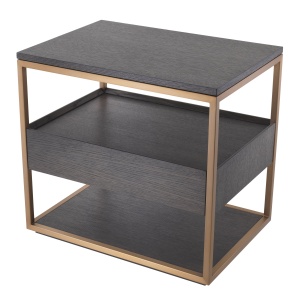 Masuta laterala cu sertar design elegant LUX Parker 114216 HZ - Img 2