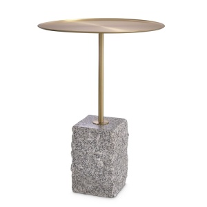 Masuta laterala design LUX Cole, granit gri 115545 HZ - Img 2