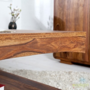 Masuta living robusta din lemn de trandafir Goa 120cm A-35898 VC - Img 2