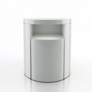 Masuta/ Noptiera eleganta design modern Dreams AC-LE313-BLANCO - Img 2