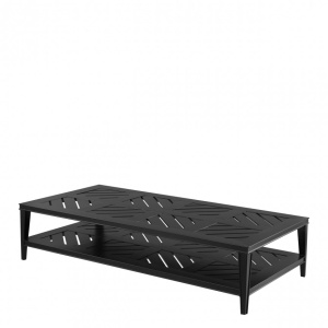 Masuta pentru interior si exterior Bell Rive negru, 180x90cm 113622 HZ