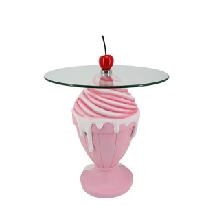 Masuta stil pop art modern SWEET SOCIETY 65cm roz - Img 2