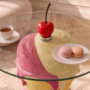 Masuta stil pop art modern SWEET SOCIETY Sundae 65cm - Img 9