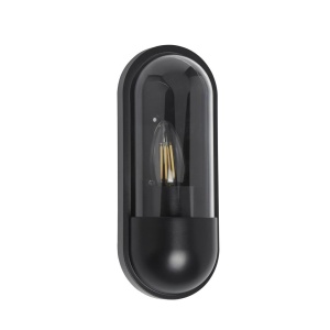 Mini Aplica de perete exterior moderna IP44 Capsule