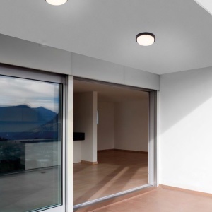 Mini Aplica LED exterior de perete/tavan, IP65, REO alb 167717 universul-luminii.ro