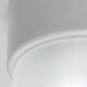 Mini Plafoniera din ceramica alba OSTIA - Img 5