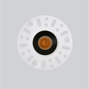 Mini Spot incastrabil LED 5W 3000K Trimless Baculus negru - Img 3