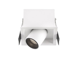 Mini Spot LED incastrabil ajustabil design modern DESERT alb - Img 1