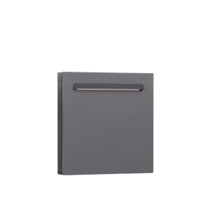 Mini Stalp de exterior LED 3000K, IP67 RECTO H-23cm gri inchis - Img 3