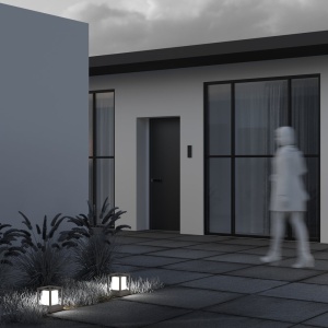 Mini Stalp iluminat exterior IP65 Trim H-21cm 146267 universul-luminii.ro