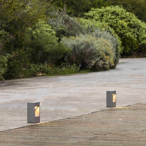 Mini Stalp LED iluminat exterior design modern IP65 CAST h-30cm 92487 universul-luminii.ro