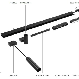 Modul LED pentru sina ARCA ACCENT 60 CM 3000K 222936 181957 universul-luminii.ro