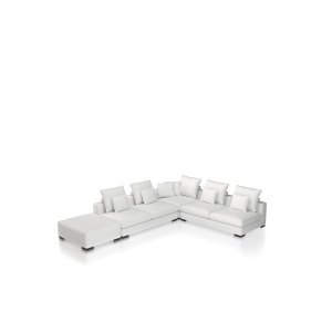Modul pe colt design LUX Clifford, alb 113974 HZ - Img 5