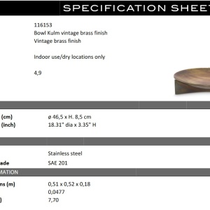 Obiect decorativ, Bol design vintage Kulm - Img 8