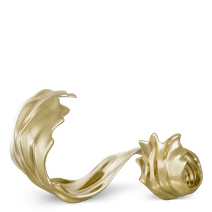 Obiect decorativ LUX aluminiu auriu Fairleigh - Img 2
