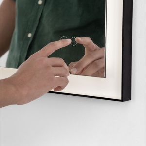 Oglinda baie cu iluminat LED IP44 4000K Deca, 60x80cm 239427 universul-luminii.ro