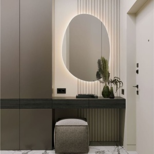 Oglinda cu iluminat LED pentru baie IP44 LORIN 60x85cm - Img 2