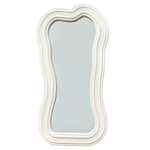 Oglinda de perete decorativa Alice II 100cm alb A-45943 VC