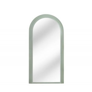 Oglinda de perete decorativa Art Deco 160cm, verde