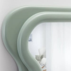 Oglinda de perete design modern CURVY 160cm, verde salvie A-43160 VC - Img 5
