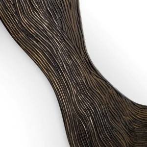 Oglinda decorativa design LUX Pavona bronz - Img 5