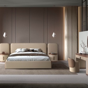 Oglinda decorativa design LUX Walnut Square 65x65cm - Img 6