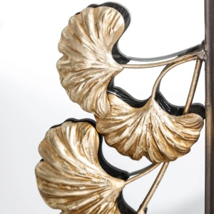 Oglinda decorativa HOJAS NEGRO-ORO, 55,5x175cm SX-151386 - Img 3