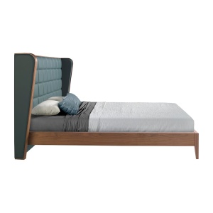 Pat dublu design LUX Dark green 180x200cm - Img 8