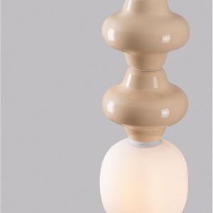 Pendul ceramic design modern CHIC galben 152137 universul-luminii.ro