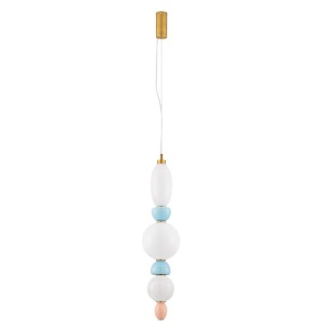 Pendul ceramic design modern LED CLEMENTINE