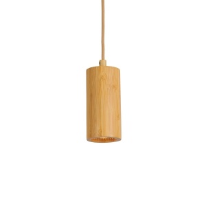 Pendul cu Spot din bambus natur Java - Img 3