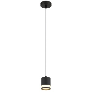Pendul cu Spot metal negru LUCERO