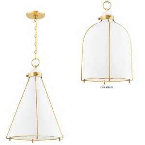 Pendul de forma conica, desing LUX, ELDRIDGE 219287 universul-luminii.ro