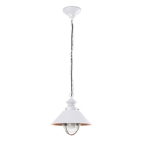 Pendul de terasa exterior NAUTICA alb/cupru IP33 71106
