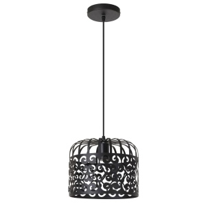 Pendul design clasic ALESSANDRA negru mat 2156 RX - Img 3