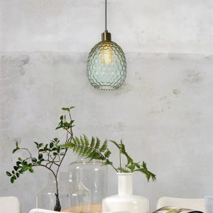 Pendul design decorativ Venice oval, green 141967 universul-luminii.ro