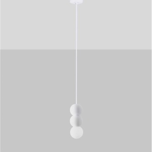 Pendul design decorativ ZERO alb/opal - Img 3