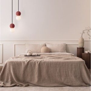 Pendul design decorativ ZERO rosu/opal 159127 universul-luminii.ro