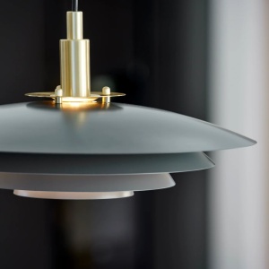 Pendul design modern Bretagne 38 gri 115007 universul-luminii.ro