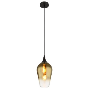 Pendul design modern LAVUS negru/auriu - Img 1