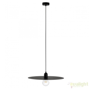 Pendul design modern minimalist PLAT negru 68145 - Img 1