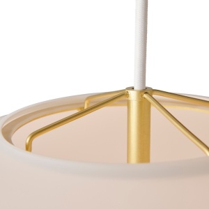 Pendul design modern Navone 40 alb 149457 universul-luminii.ro
