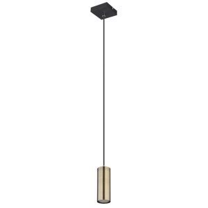 Pendul design modern ROBBY negru mat, alama mat 114307 universul-luminii.ro