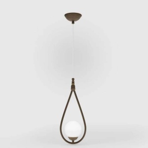 Pendul din alama in forma de lacrima Iside - Img 3