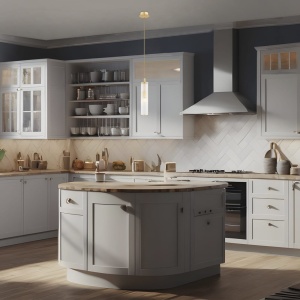 Pendul elegant realizat din alama Hampton 225877 universul-luminii.ro