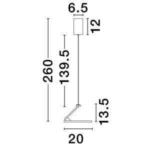 Pendul LED design ambiental Opi negru 233417 universul-luminii.ro