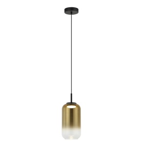 Pendul LED design decorativ Chloe I auriu - Img 1